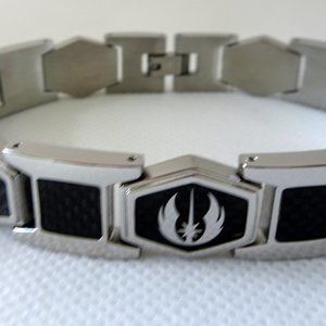 Star Wars Men's Stainless Steel Jedi Order Braclet